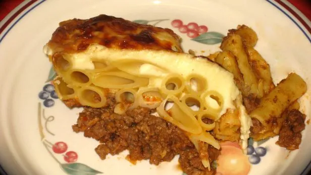 Kittencals Greek Pastitsio