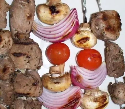 Kittencals Greek Souvlaki Grilled
