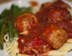 Kittencals Low- Fat Parmesan Turkey Meatballs