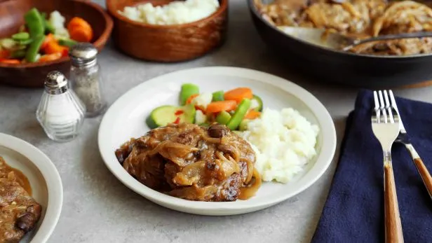 Kittencals Salisbury Steak With Mushrooms