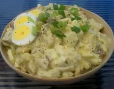 Kittencals Warm Potato Salad With Eggs