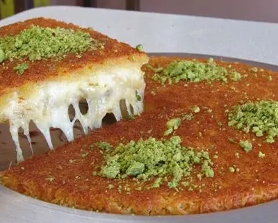 Kunefe A Sweet Cheese Pastry Made With