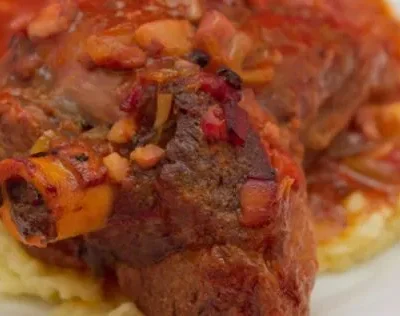 Lamb Shanks In Barbecue Sauce