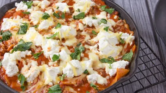 Lasagna In A Skillet -In About 30 Minutes