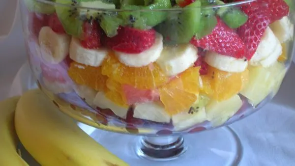 Layered Fruit Salad