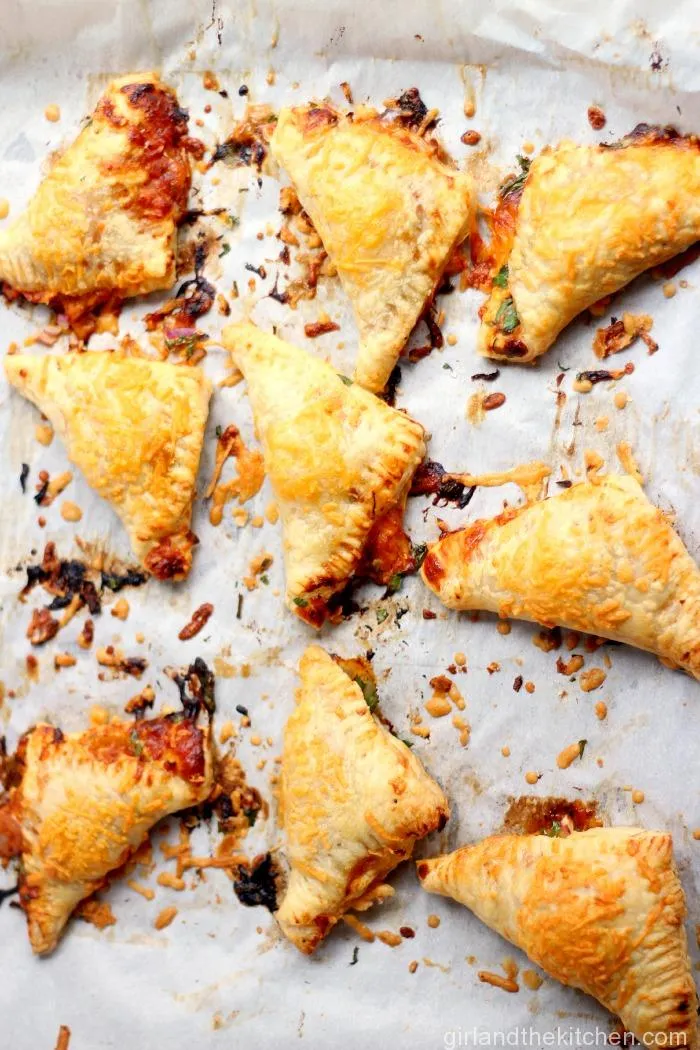 Lazy Day Chicken/Cheese Turnovers