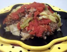 Lazy Stuffed Cabbage Casserole