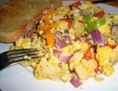 Leftover Corned Beef Scramble