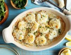 Legal Seafood Style Baked Scallops