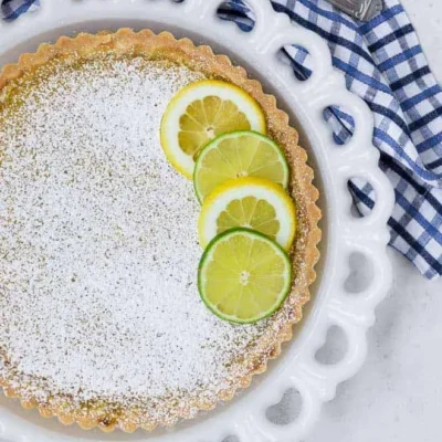 Lemon And Lime Tart