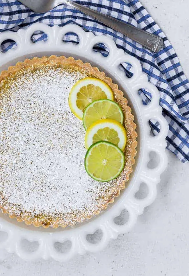 Lemon And Lime Tart