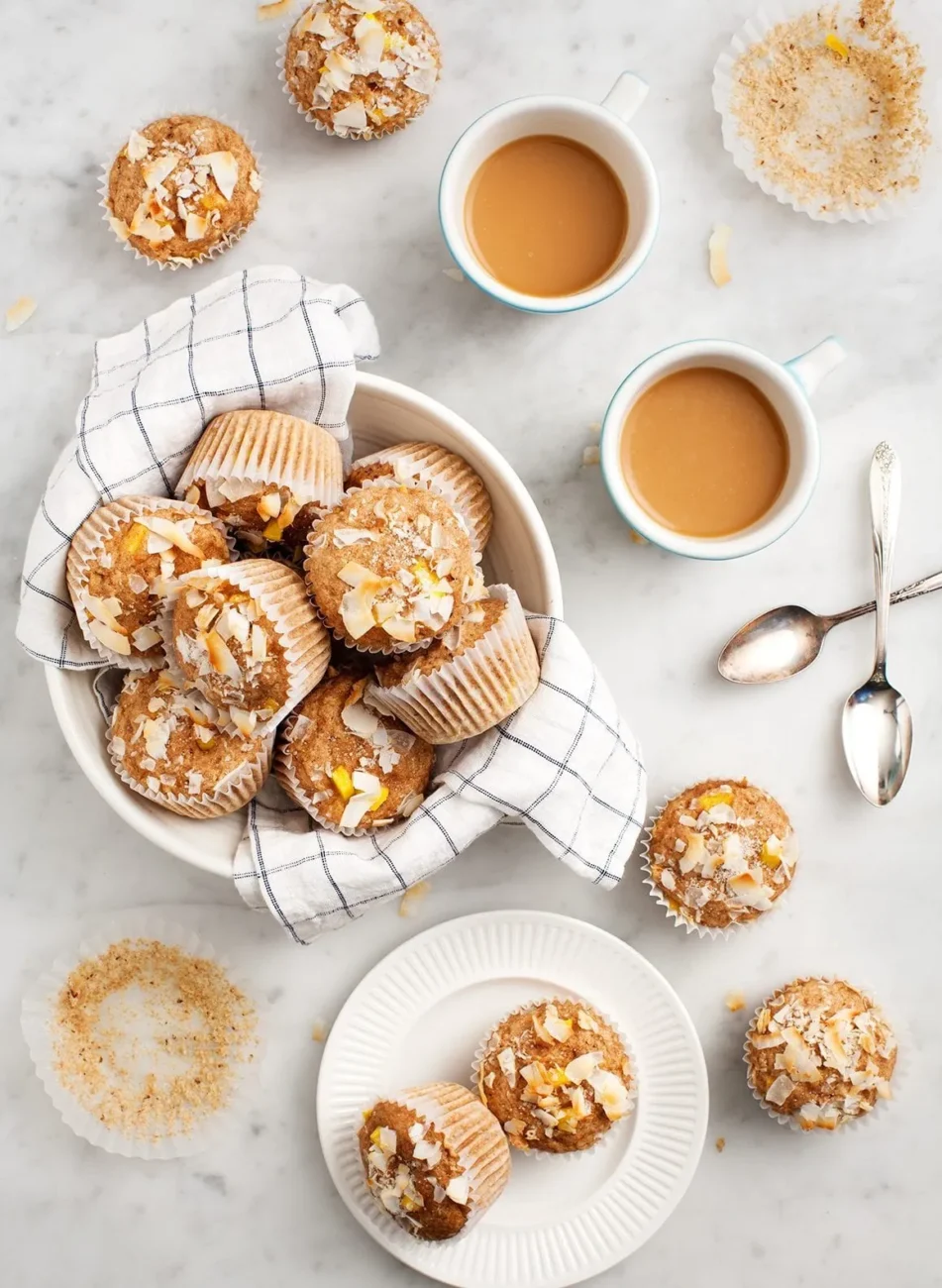 Lemon And Mango Muffins