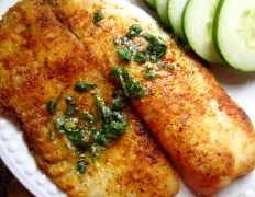 Lemon Butter Tilapia