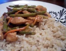 Lemon Chicken And Asparagus Stir Fry