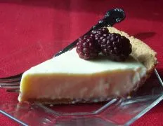 Lemon Cream Cheese Pie With Berries