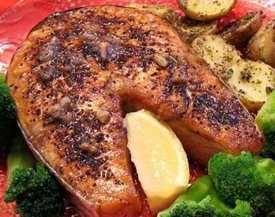 Lemon Garlic Salmon