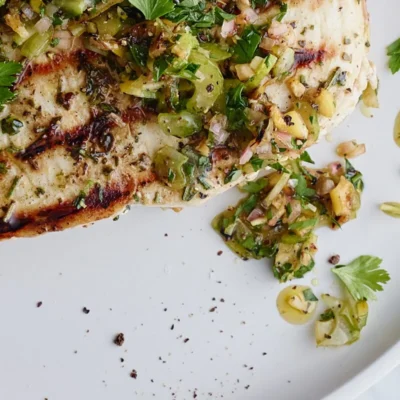 Lemon Herb Swordfish Steaks