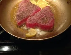 Lemon Pepper Ahi Tuna