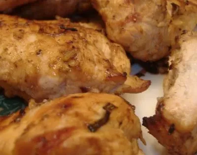 Lemon- Rosemary Grilled Chicken