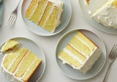 Lemon Velvet Cake Made With Splenda
