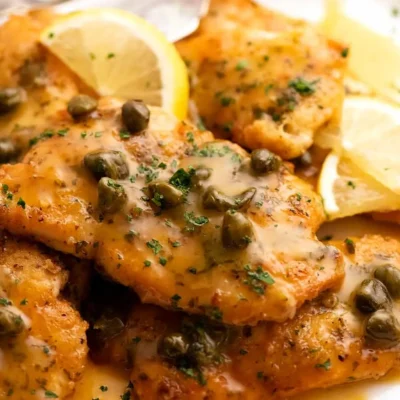 Lemony Chicken Piccata