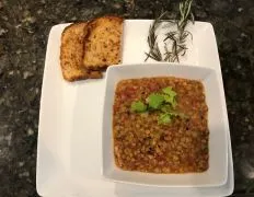 Lentil & Bacon Soup