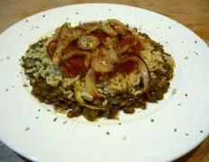 Lentils With Wild Rice &Amp; Crispy Onions Koshari