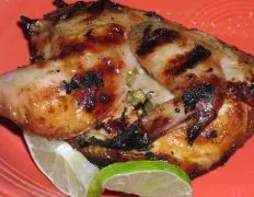 Lime-Infused Tequila Game Hens Or Chicken Recipe