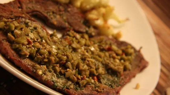 Lime-Soaked, Cumin-Crusted Skirt Steak