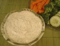 Lindas Dill Dip For Vegetables