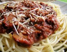 Lindas Meaty Spaghetti Sauce