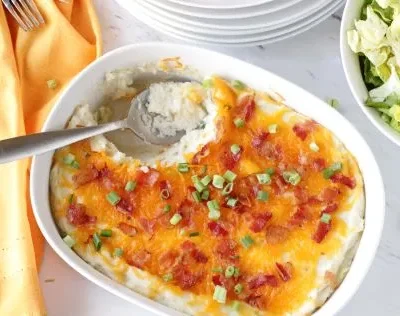 Loaded Mashed Potato Casserole