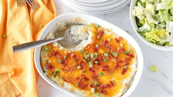 Loaded Mashed Potato Casserole