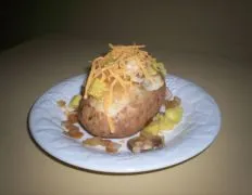 Loaded Vegetarian Baked Potatoes Recipe