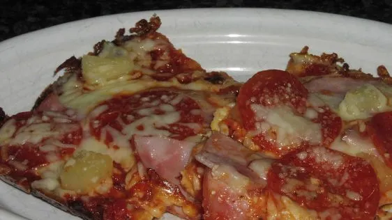 Low Carb Deep Dish Pizza