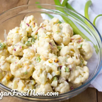 Low Carb Potato Salad