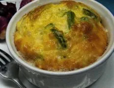 Low Fat Cheese And Asparagus Souffl