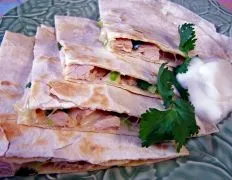 Low Fat Chicken And Avocado Quesadillas