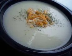 Low Fat Cream Of Cauliflower Soup