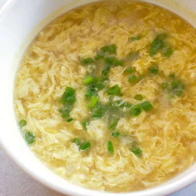 Low Fat Egg Drop Soup