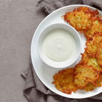 Low Fat Latkes For Hanukkah