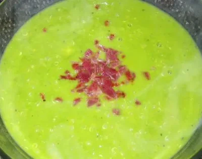 Low Fat Pea Soup With Quinoa