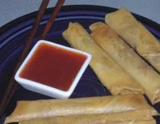 Lumpia In Spring Roll Wrappers