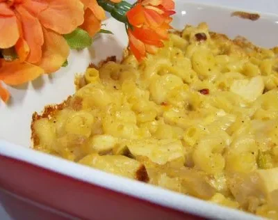 Macaroni And Chicken Casserole