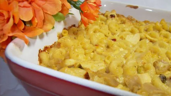 Macaroni And Chicken Casserole