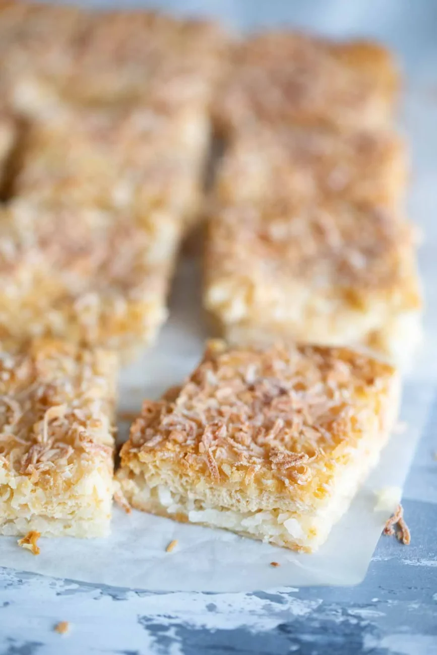 Macaroon Cookie Bars