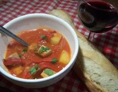 Mackerel Or Tuna And Red Pepper Stew