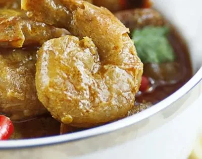 Madhur Jaffreys Prawn Shrimp Curry