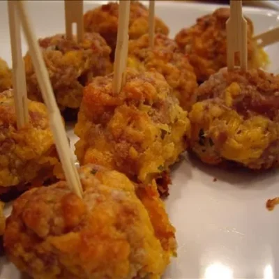 Make Ahead Bisquick Sausage Ball Appetizers