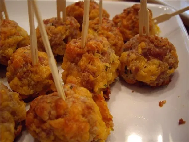 Make Ahead Bisquick Sausage Ball Appetizers